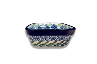 428 Bunzlau vierkant schaaltje 9,5 x 9,5 cm 1426X